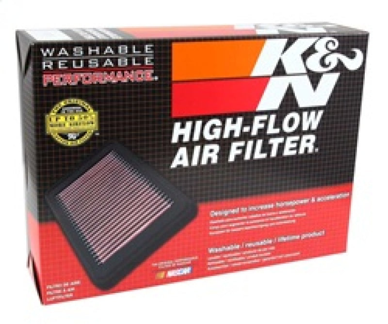 K&N 18-19 BMW M5 V8 4.4L F/I Turbo Replacement Air Filter (Two Per Box) - 33-3128 for 2018-2025 BMW M5 - package contents