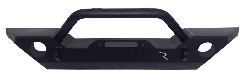 Rampage 07-22 Jeep Wrangler JL/JK &amp; 20-22 Gladiator JT Rock Rage Front Bumper - Black