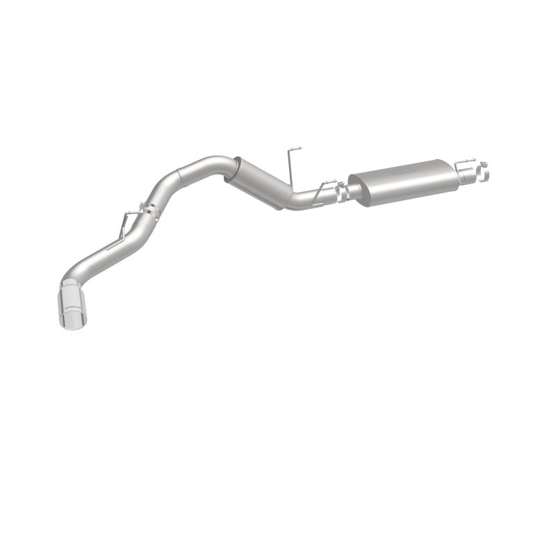 MagnaFlow Cat-Back, SS, 4in, Single Pass Side Rear Exit 5in Tip 14-15 Ram 2500 6.4L V8 CC LB/MC SB - 19200