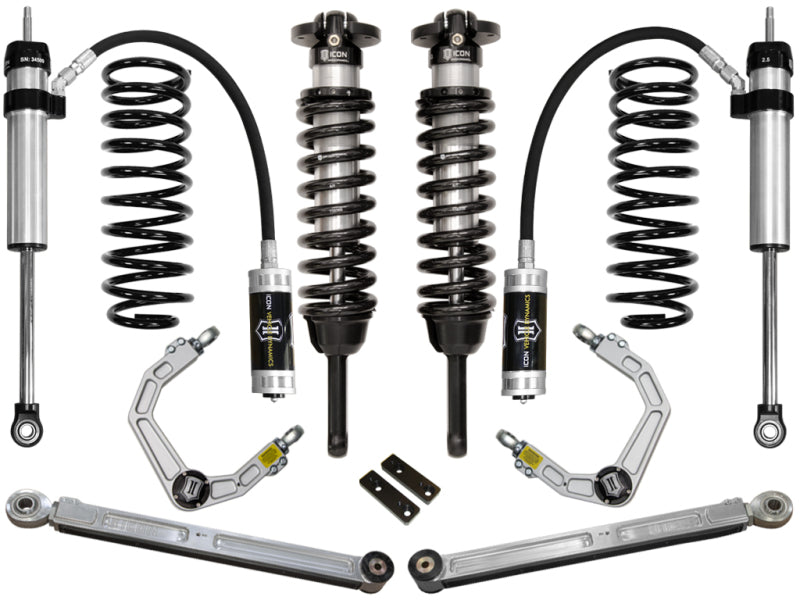 ICON 2010+ Toyota FJ/4Runner 0-3.5in Stage 4 Suspension System w/Billet Uca - K53064