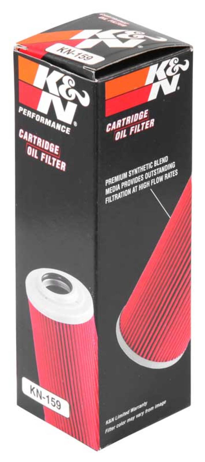 K&N Oil Filter 1.625in OD x 5.063in H - KN-159 for 2018-2022 Ducati Panigale V4 S - installed view