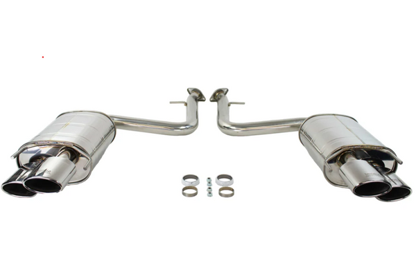 Invidia 15+ Lexus RC350/200T Stainless Steel Quad Rolled Tip Axle-Back Exhaust - HS14LRCDR4OS by Invidia