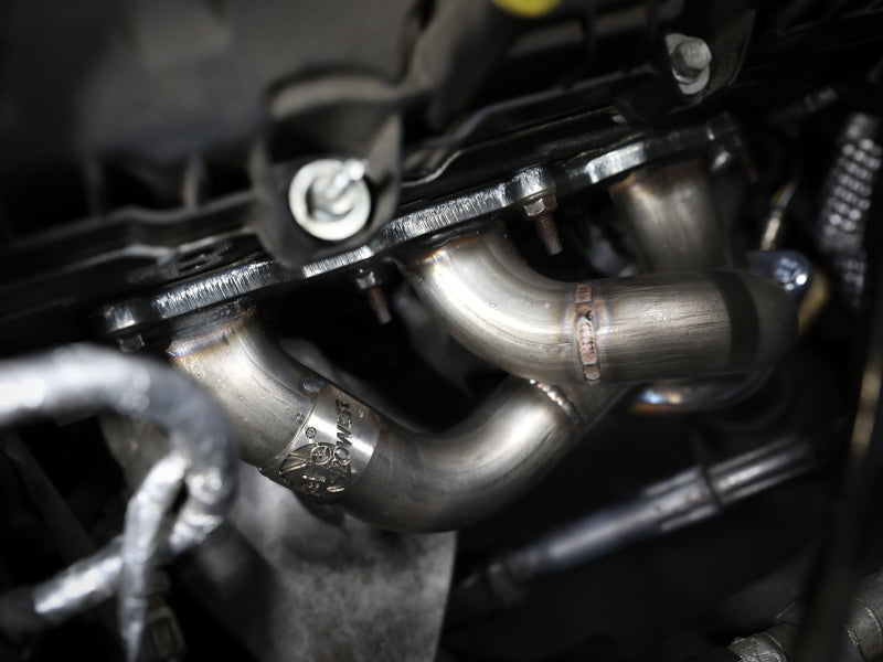 aFe Twisted Steel Shorty Header 11-17 Ford Mustang V6-3.7L - 48-43031