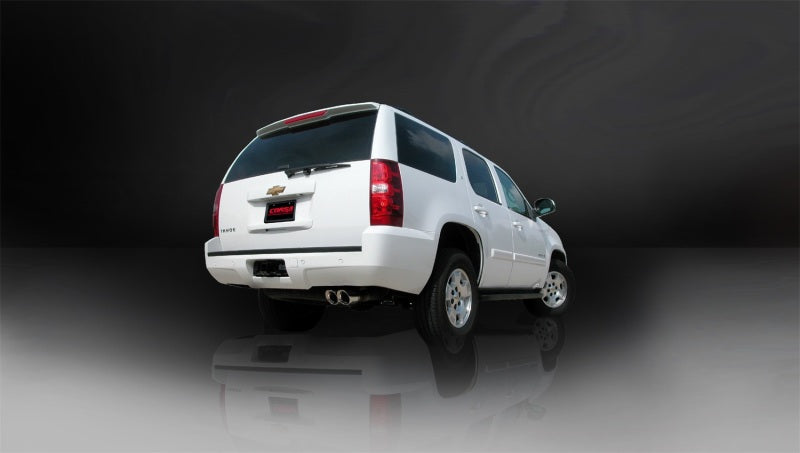Corsa 09-11 Chevrolet Tahoe 5.3L V8 Polished Sport Cat-Back Exhaust - 14912