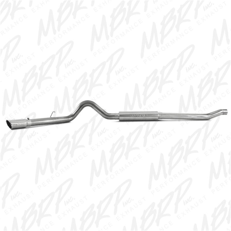 MBRP 2003-2007 Ford F-250/350 6.0L EC/CC Cat Back Single Side (Stock Cat) - S6208409