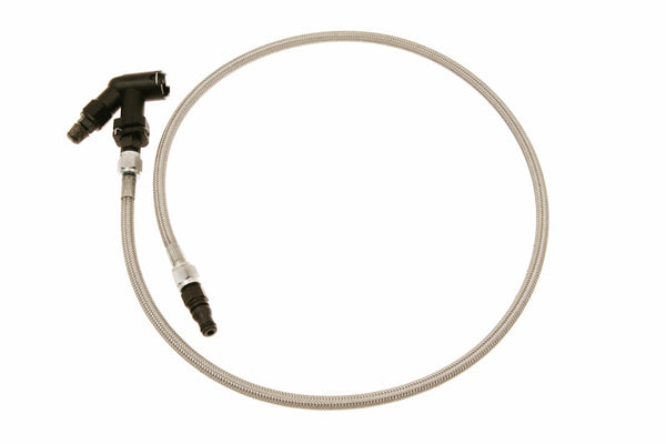 McLeod Line Assy Mustang 2005-Up 36in W/Male Wire Clip Fittings & Elbow Bleeder - 139252 for 2005-2025 Ford Mustang - front v