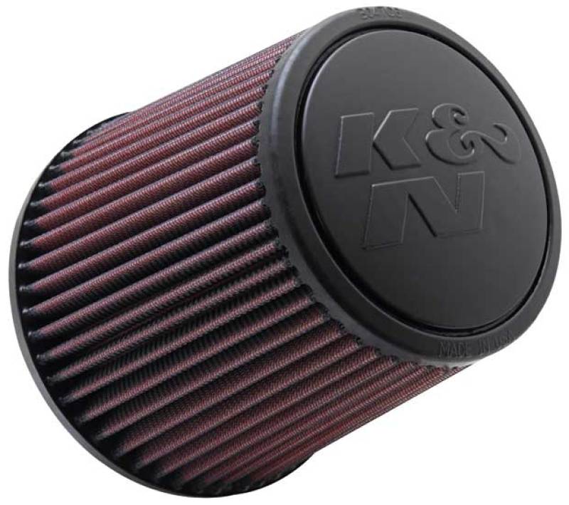K&amp;N Universal Rubber Filter - Round Tapered 6in Base OD x 3in Flange ID x 6in H - RE-0930