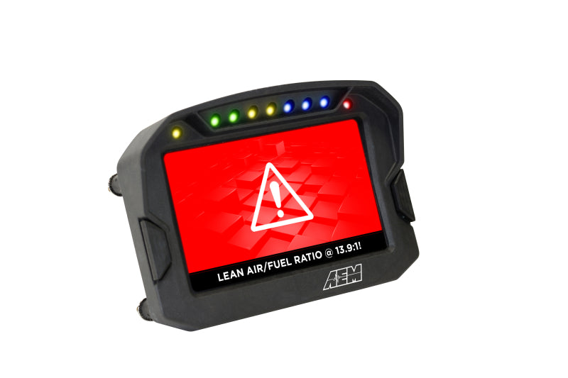 AEM CD-5LG Carbon Logging Digital Dash Display w/ Internal 10Hz GPS &amp; Antenna