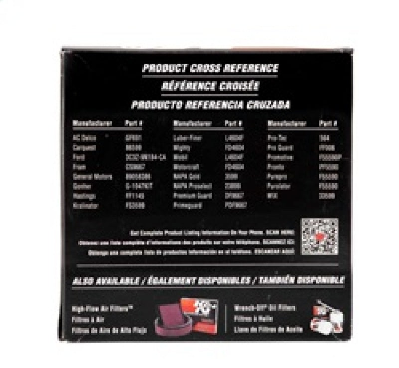 K&N 03-07 Ford 6.0L (td) Fuel Filter - PF-4100