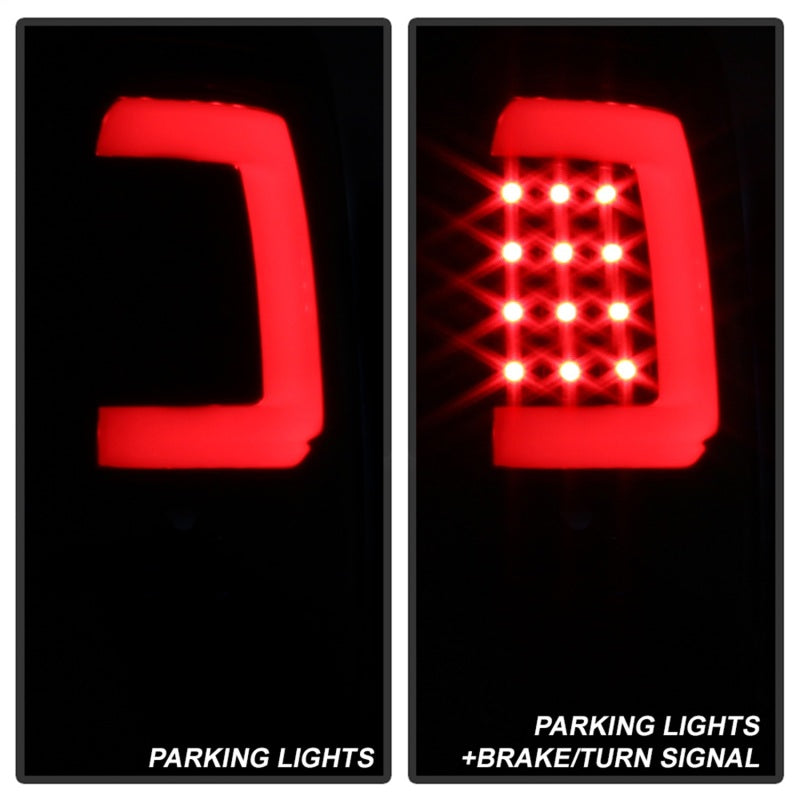 xTune Dodge Ram 1500 94-01 Tail Lights - Light Bar LED - Black ALT-ON-DRAM94V3-LBLED-BK - 9038860