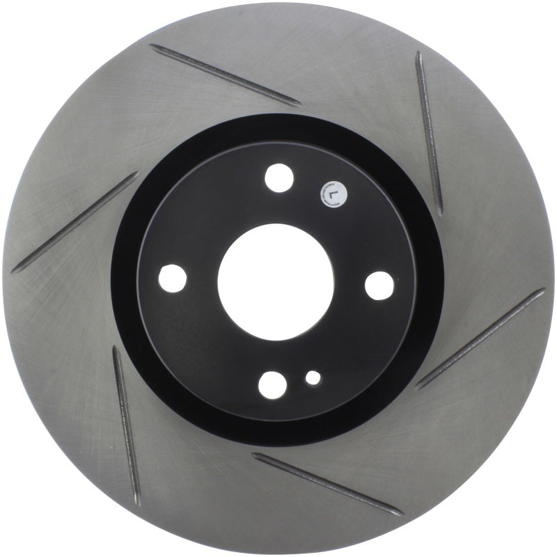 StopTech 16-17 Mazda MX-5 Front Driver Side Slotted Sport Brake Rotor - 126.45092SL