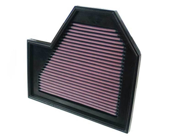 K&N 06 BMW M5 5.0L-V10 (Left) Drop In Air Filter - 33-2352 for 2006-2010 BMW M5 - front view