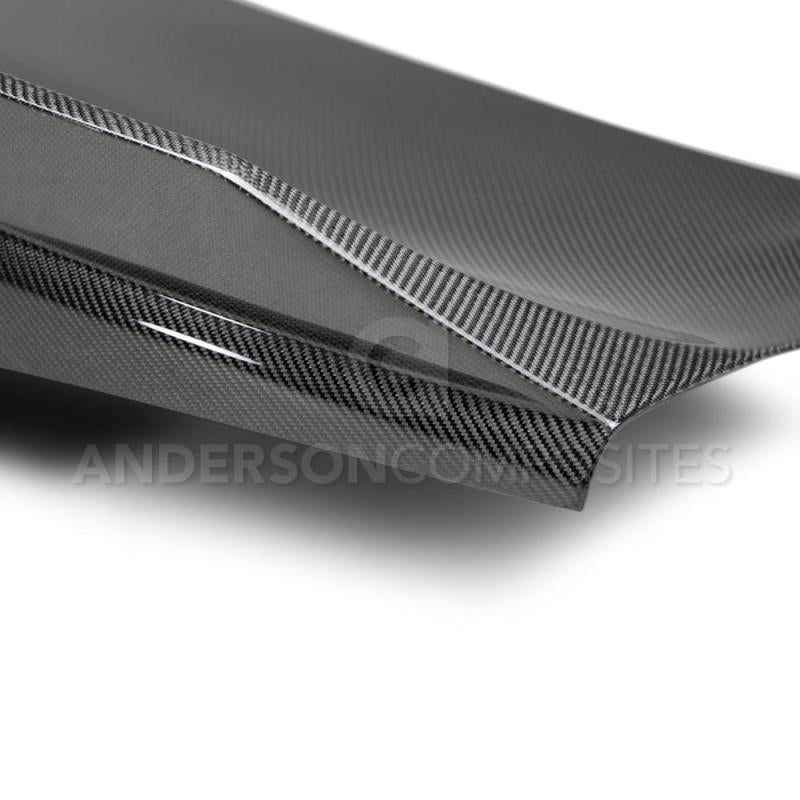 Anderson Composites 2016+ Chevy Camaro Carbon Fiber Double Sided Deck Lid w/ Integrated Spoiler - AC-TL16CHCAM-ST-DS