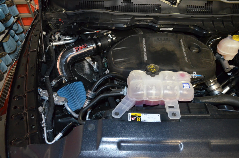 Injen 14-18 Dodge Ram 3.0L V6 Wrinkle Black Power-Flow Short Ram Intake - PF8054WB