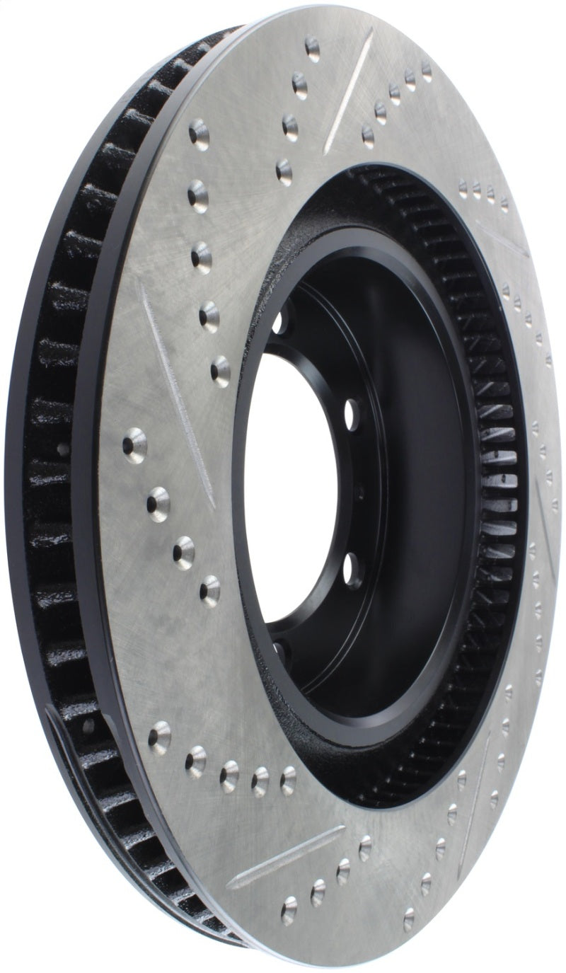 StopTech Slotted &amp; Drilled Sport Brake Rotor - 127.44174L