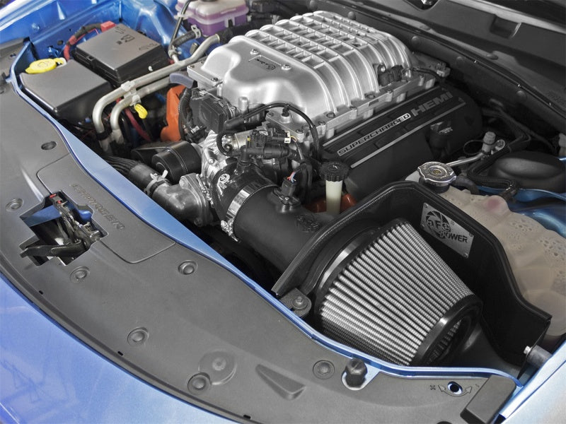 aFe MagnumFORCE Intakes Stage-2 PDS AIS 15-16 Dodge Challenger SRT Hellcat 6.2L V8 (sc) - 51-12802