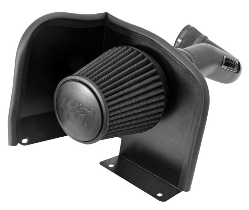 K&N 07-08 Chevy Silverado 1500 4.8L/5.3L V8 / 07-08 GMC Yukon 4.8L/5.3L V8 Black Perf Intake Kit - 71-3058