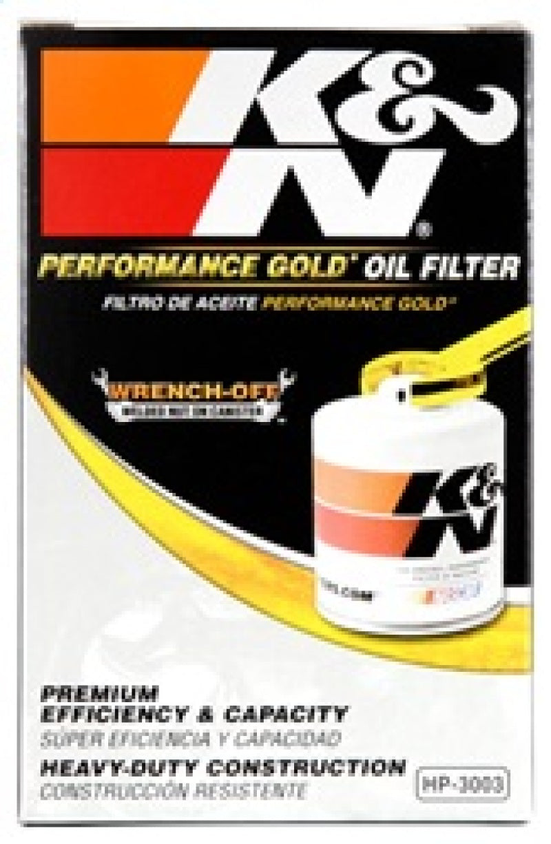 K&amp;N Oil Filter OIL FILTER; AUTOMOTIVE - HP-3003