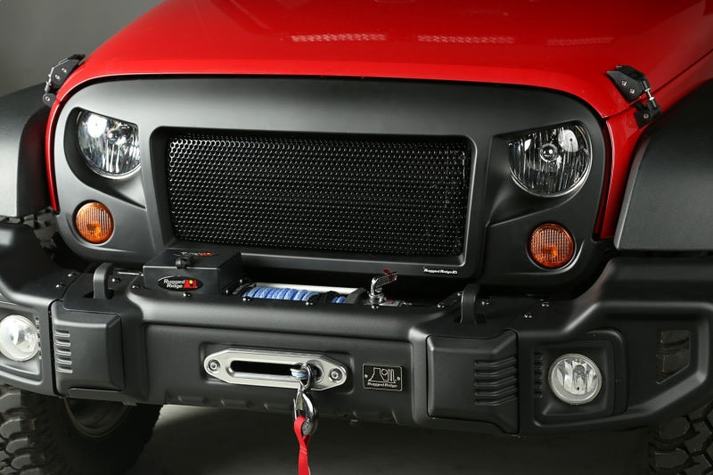 Rugged Ridge Spartan Grille 07-18 Jeep Wrangler JK - 12034.01