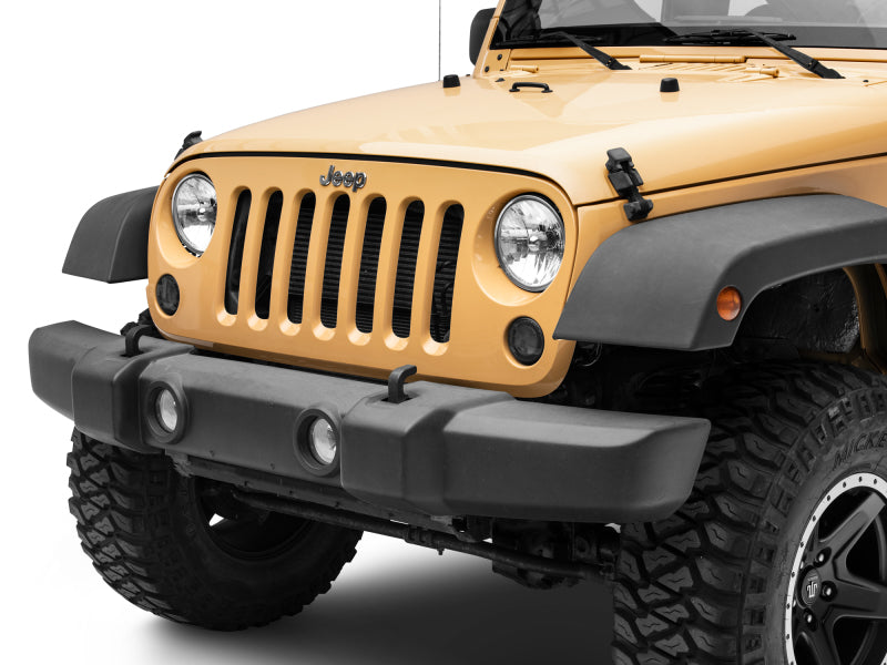 Raxiom 07-18 Jeep Wrangler JK Axial Series LED Turn Signals w/ Halo (Smoked) - J127017