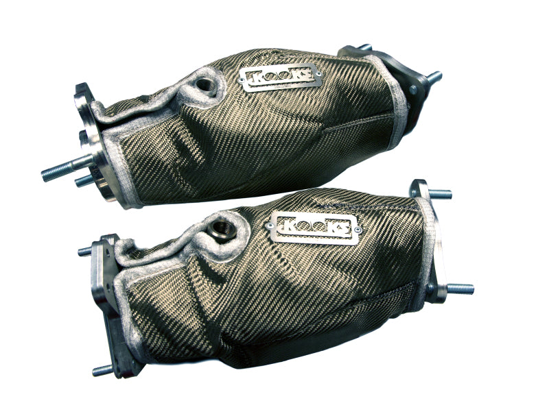 Kooks 2020+ Chevrolet Corvette C8 LT2 6.2L Heat Shield Blankets for Ultra Green Catted Connect Pipes - 218033B2