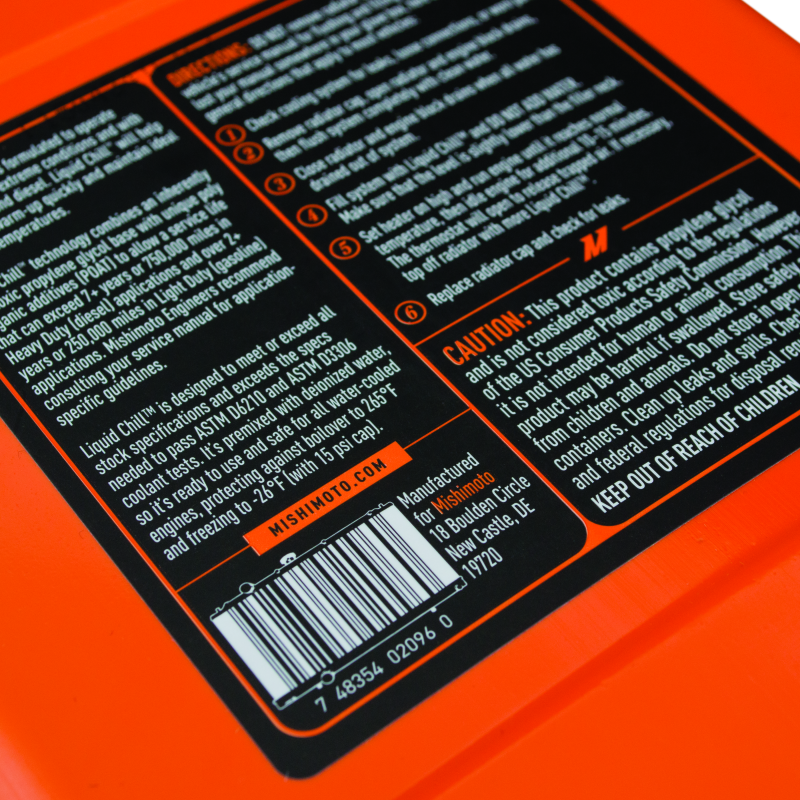 Mishimoto Liquid Chill Synthetic 64oz Engine Coolant - Premixed - MMRA-LC-505064F