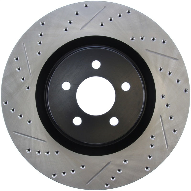 StopTech Slotted &amp; Drilled Sport Brake Rotor - 127.61089R