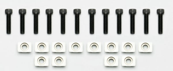 Wilwood Rotor Bolt Kit - Dynamic Front 12 Bolt with T-Nuts - 230-4900 by Wilwood