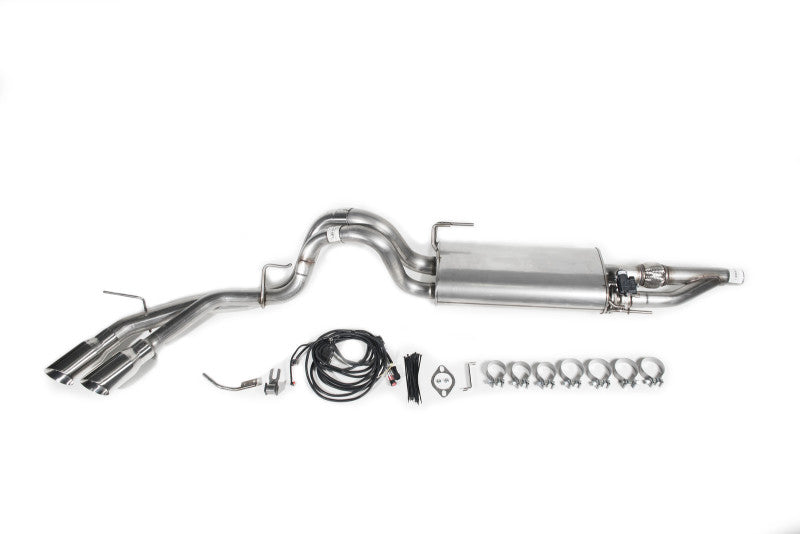 Roush 2015-2020 Ford F-150 2.7L/3.3L/3.5L/5.0L Active Cat-Back Exhaust Kit(Excl. Raptor &amp; Short Cab) - 422104