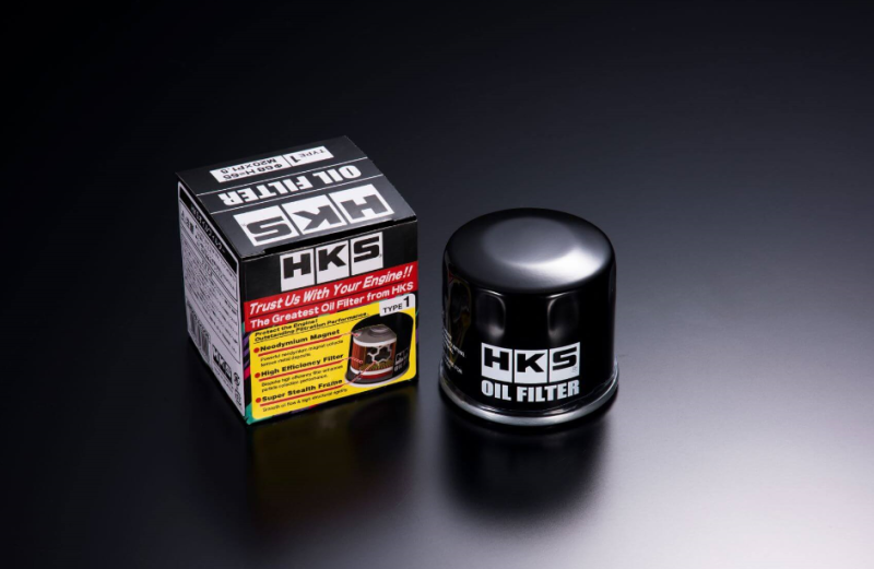 HKS HKS OIL FILTER 68mm-H65 M20 - Black