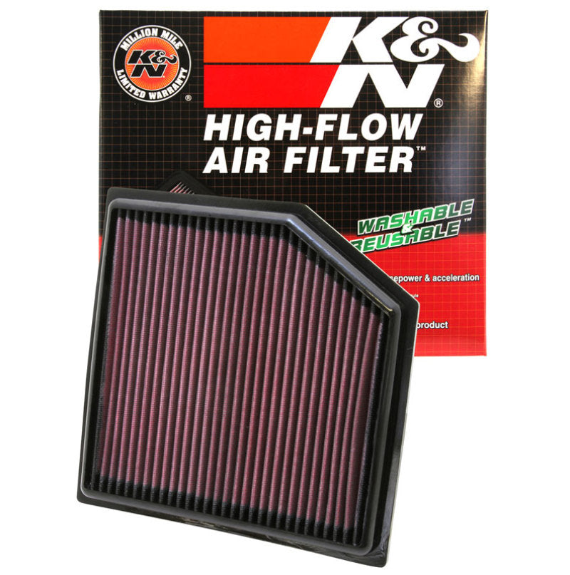 K&amp;N 08-11 Lexus GS460 4.6L-V8 Drop In Air Filter - 33-2452