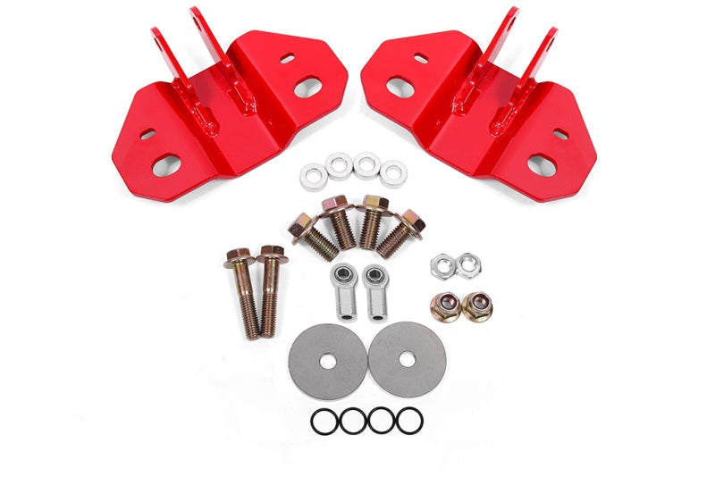 BMR Suspension 15-19 Ford Mustang Rear Upper Shock Mount- Red - SM760R