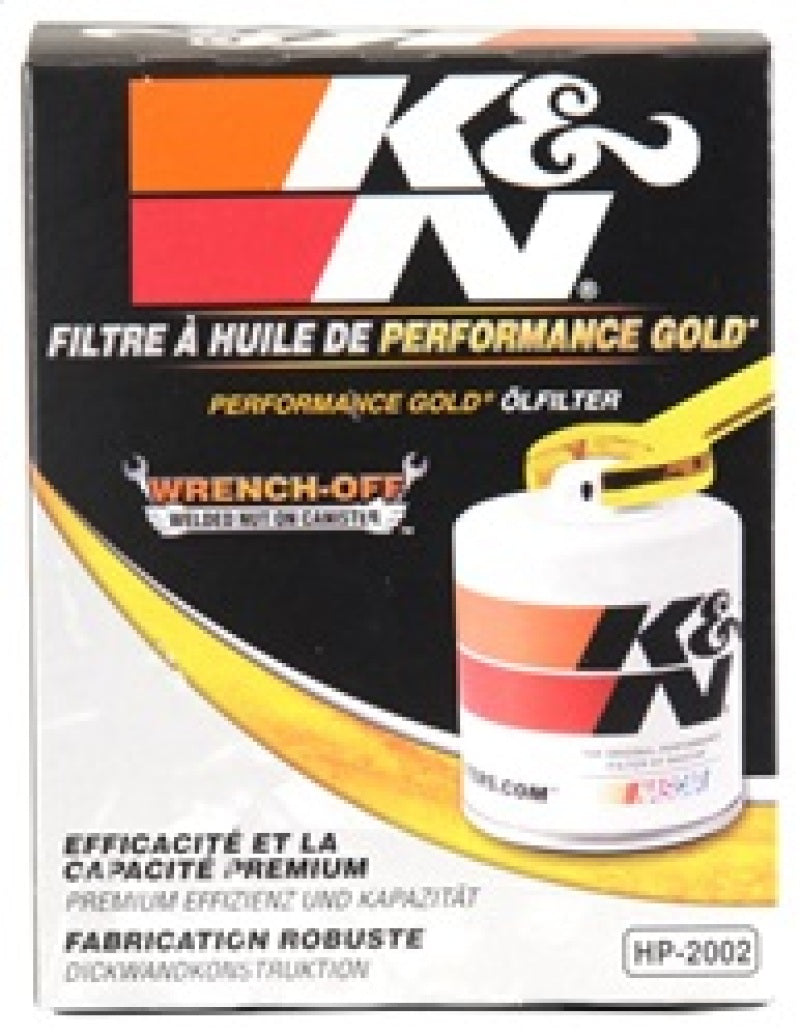 K&amp;N Oil Filter OIL FILTER; AUTOMOTIVE - HP-2002