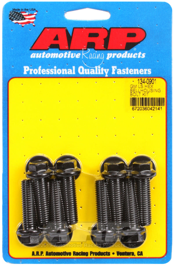 ARP GM LS Hex Bellhousing Bolt Kit - 134-0901 by ARP
