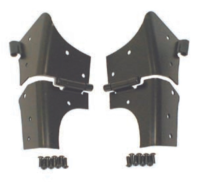 Rugged Ridge 97-06 Jeep Wrangler TJ Black Windshield Hinges - 11209.02