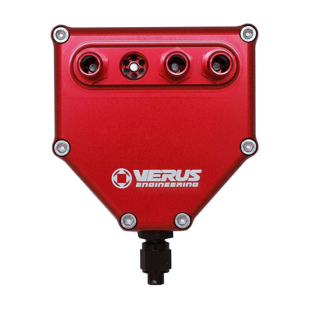 Verus Engineering - FA20 Subaru/Toyota/Scion BRZ/86/FRS 2013+ - Air Oil Separator (AOS) - Red (2013+ BRZ/FRS/86 ONLY)