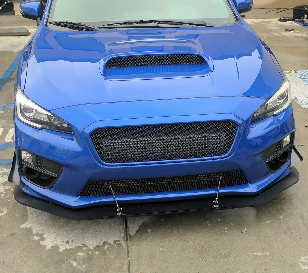 Verus Engineering - EJ25 Subaru WRX and WRX STI 2015-2020 - Street Front Splitter (2015-2020 WRX &amp; WRX STI ONLY)