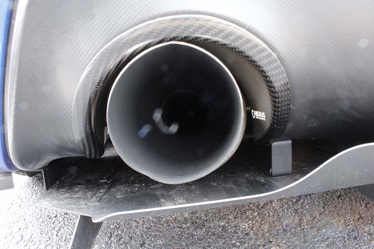 Verus Engineering - FA20 Subaru/Toyota/Scion BRZ/86/FRS 2013+ - Exhaust Cutout Cover, Driver Side (2013+ BRZ/FRS/86 ONLY)
