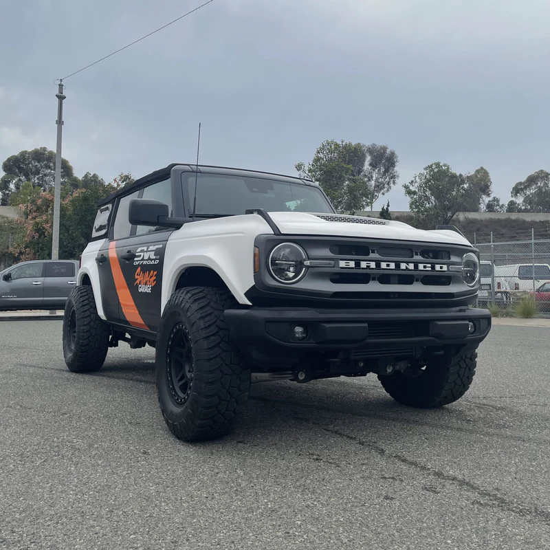 ADV Fiberglass 2021-2023 FORD BRONCO FENDERS - FRONT