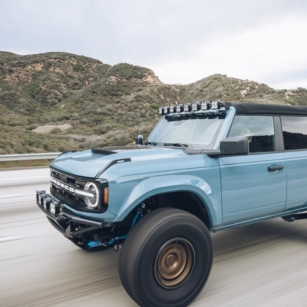 ADV Fiberglass 2021-2023 FORD BRONCO FENDERS - FRONT for 2021-2026 Ford Bronco - front view