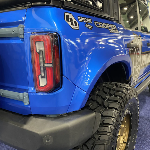 ADV Fiberglass 2021-2023 FORD BRONCO 4-DOOR REAR QUARTER KIT for 2021-2026 Ford Bronco - front view