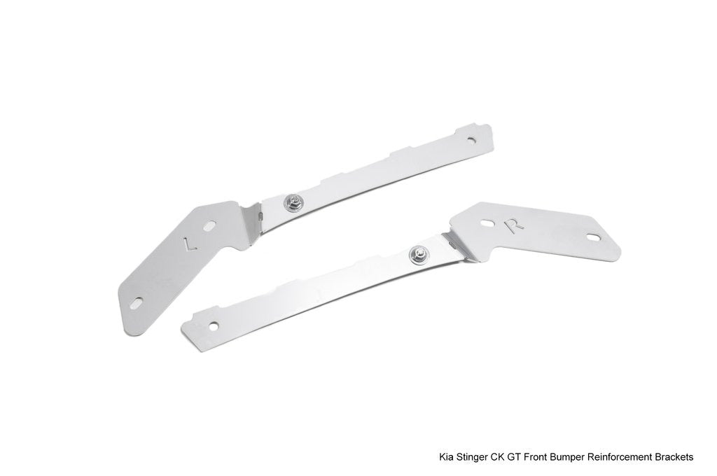 Kia Stinger CK GT Flow Designs Front Lip Splitter w/ Reinforcement Brackets (2018-2020 Kia Stinger GT Only)