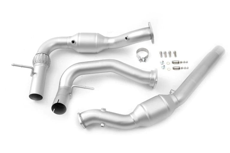 cp-e��� QKspl��� Ford F-150 Raptor EcoBoost Catted Downpipe