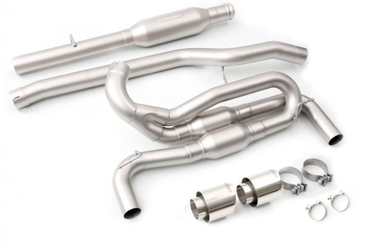 cp-e��� Triton��� Ford Focus RS Exhaust Non-Valve Cat Back System Polished Tips