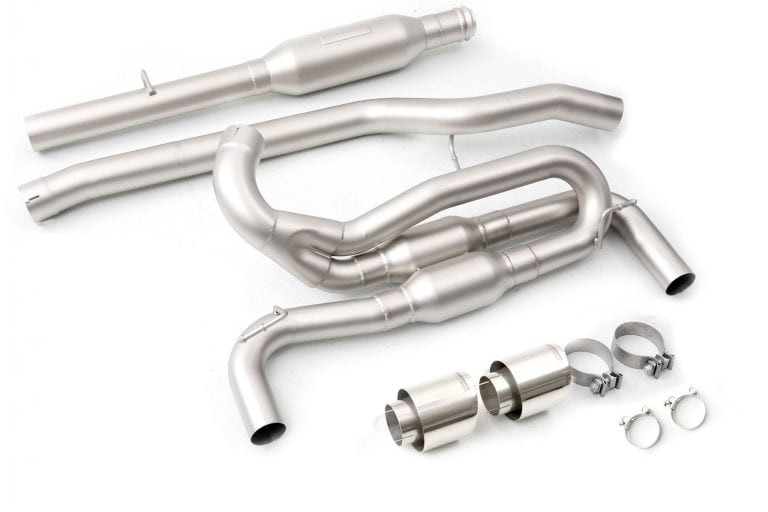 cp-e��� Triton��� Ford Focus RS Valved Exhaust Cat Back System Polished Tips
