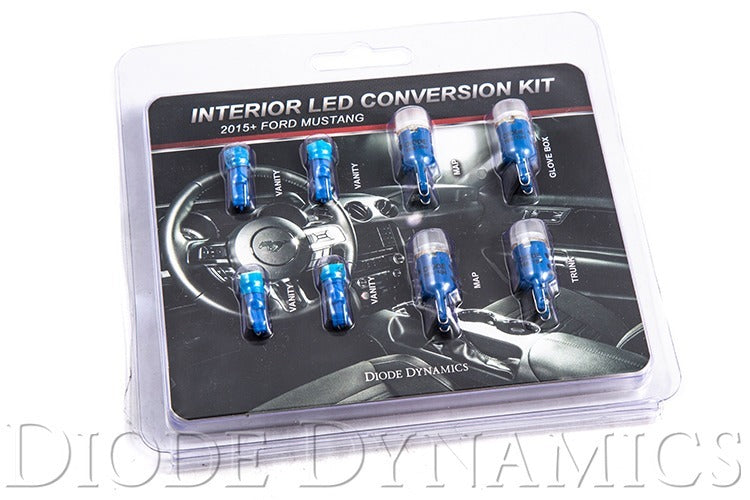 Mustang Interior Light Kit 15-17 Mustang Stage 2 Blue Diode Dynamics