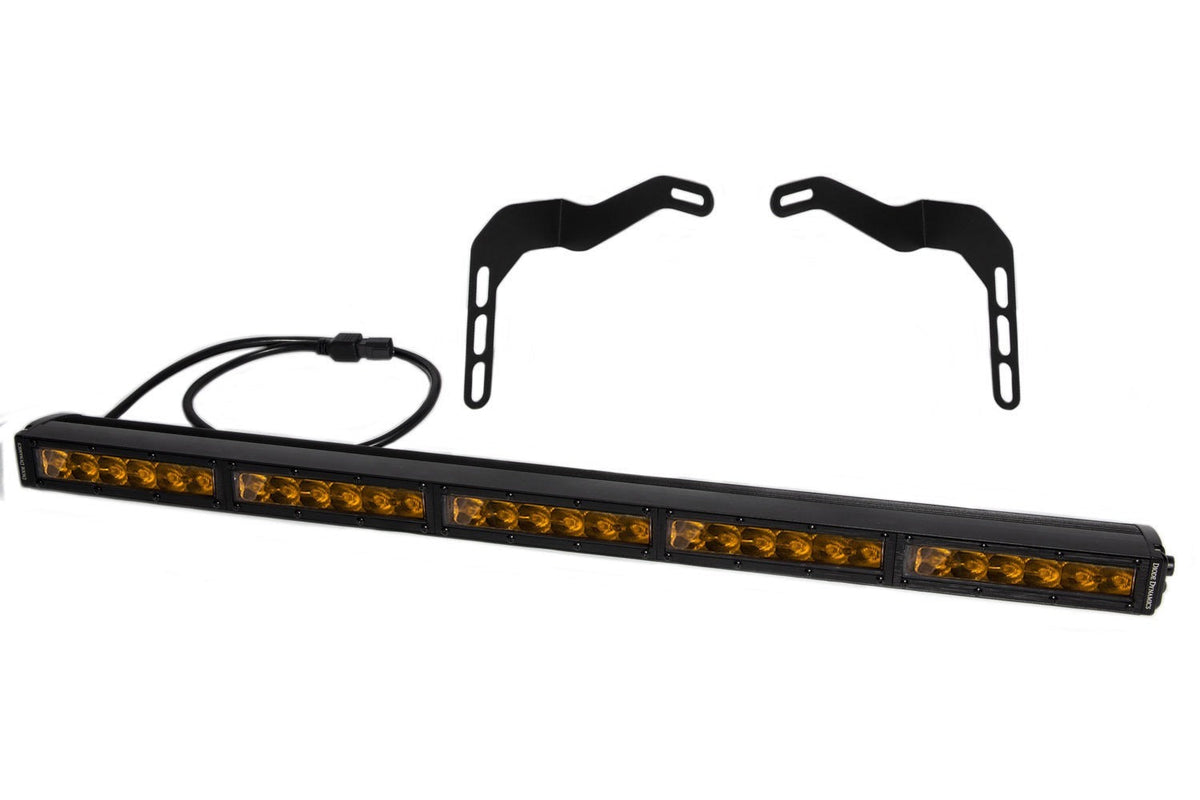 Tundra 30 Inch LED Lightbar Kit Amber Driving Stealth Series Diode Dynamics