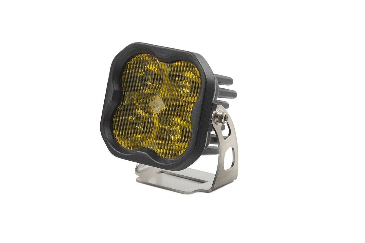 Worklight SS3 Pro Yellow SAE Fog Standard Single Diode Dynamics