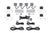 Stage Series SXS Rock Light Installer Kit, White Diffused M8 (4-pack) Diode Dynamics
