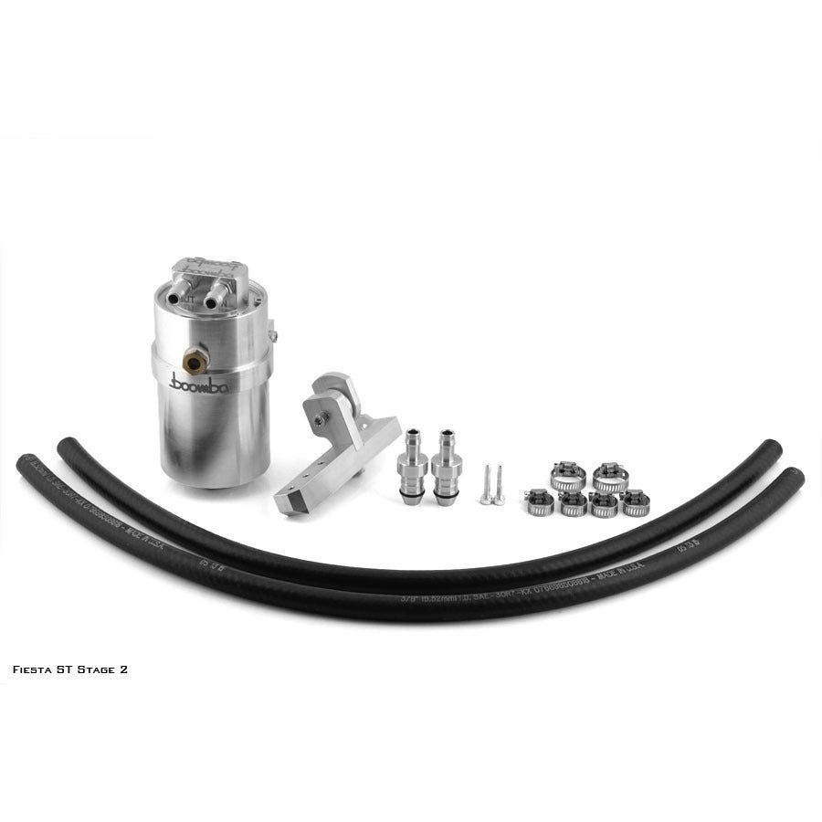 Boomba Racing Fiesta Fusion Stage 2 Oil Catch Can Kit (PCV)